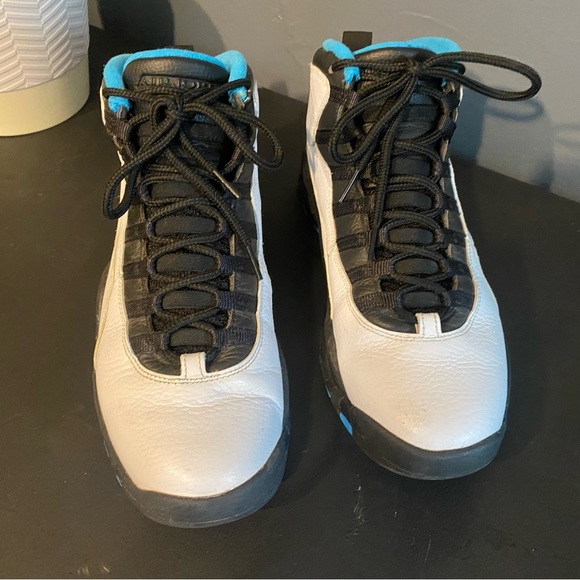 Jordan Retro 10 X Powder Blue size 9.5 - Picture 6 of 12